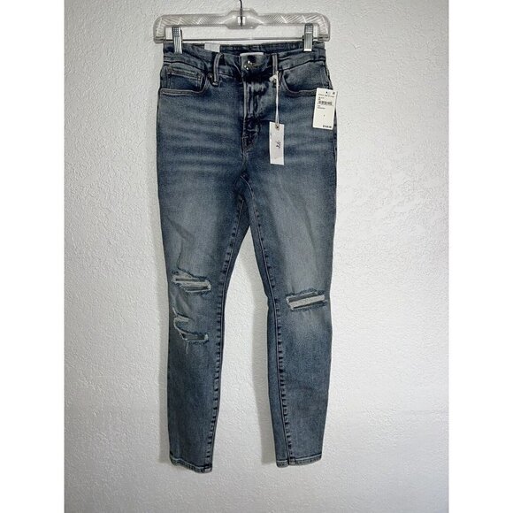 Good American Good Legs Indigo 094 Jeans Size 4/27 $149 NWTS NEW Inseam29” (Y1) - Picture 8 of 12